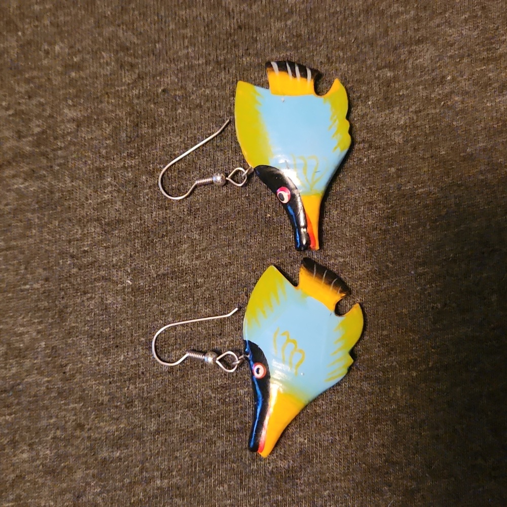 Y2K Tropical Fish Earrings